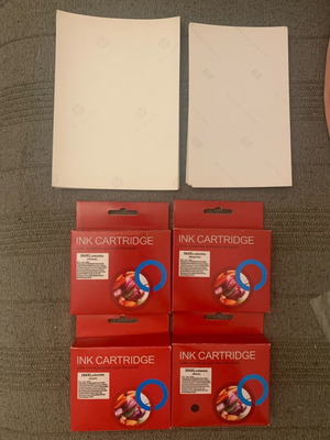 Σετ μελάνια 364XL και φωτογραφικό χαρτί HP καινούργιο