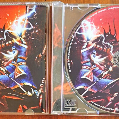 Rhapsody Holy Thunderforce CD Maxi-Single like new, rare edition