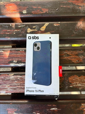 iPhone 14 Pro case new, blue color