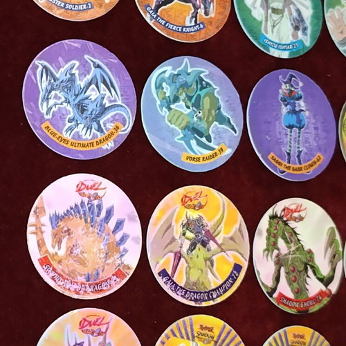 Yu-Gi-Oh Tazos used collection from Cheetos