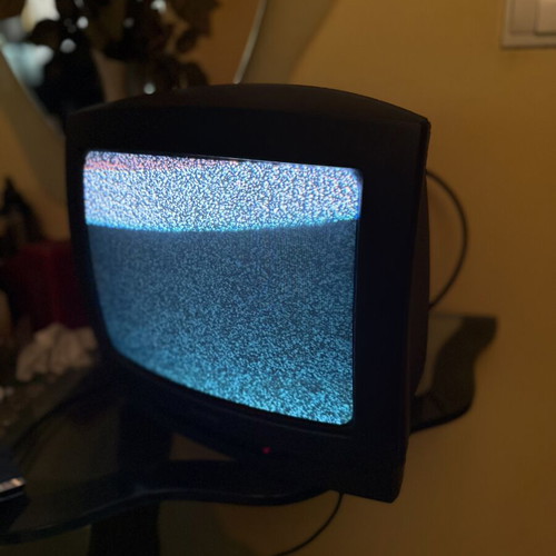 Philips Vintage CRT TV like new, black