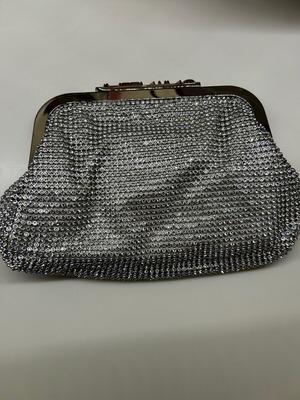 Valentino silver handbag like new