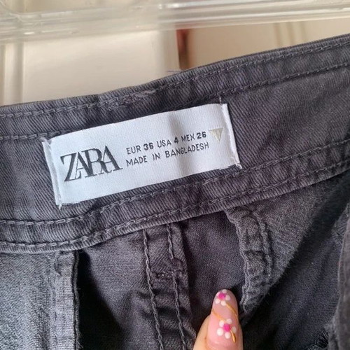 Zara jeans set of 4, sizes S/36, black and blue