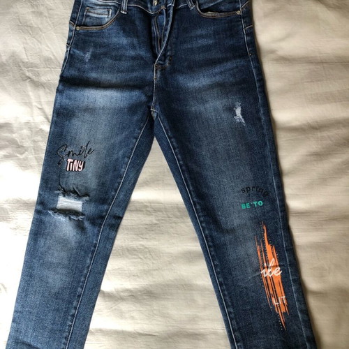 Women's jeans new, sizes S/M, blue