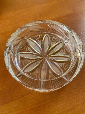 Vintage κρυστάλλινο τασάκι Rogaska σαν καινούργιο