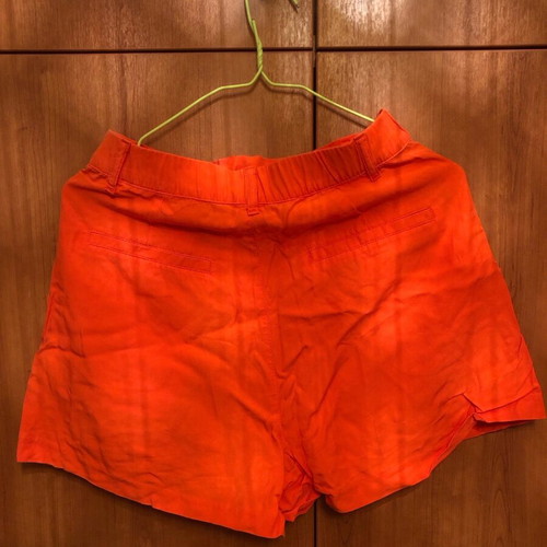 Zara shorts used, orange, size S