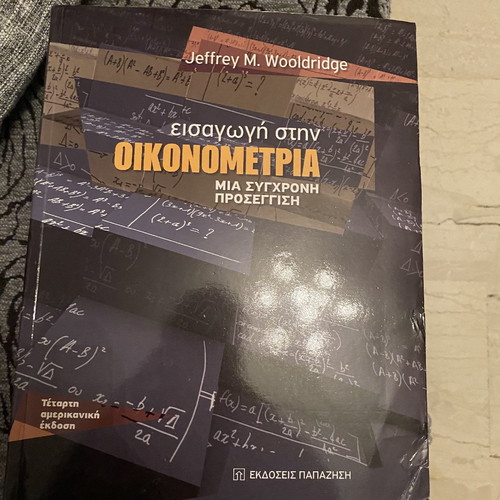 Introduction to Econometrics university book like new