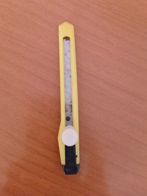 Thin paper cutter used