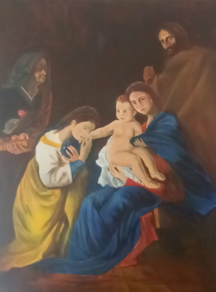 πίνακας ζωγραφικής λάδι σε καμβά
