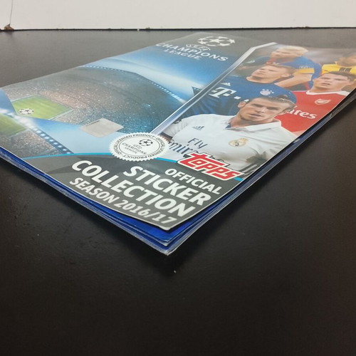 Topps UEFA Champions League Season 2016/17 used with 64 missing stickers