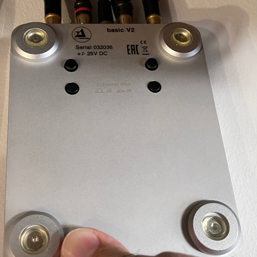 Phonostage Clearaudio Basic V2 used preamplifier for turntable