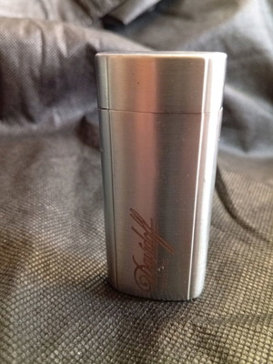 Davidoff Silver Lighter like new metal collectible
