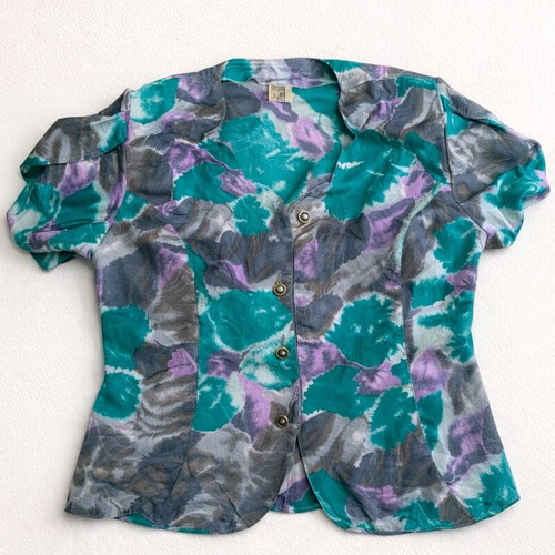 Vintage shirt used, multicolored