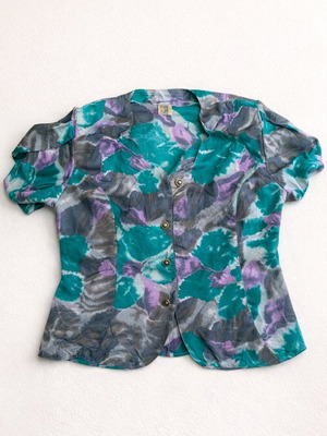 Vintage shirt used, multicolored