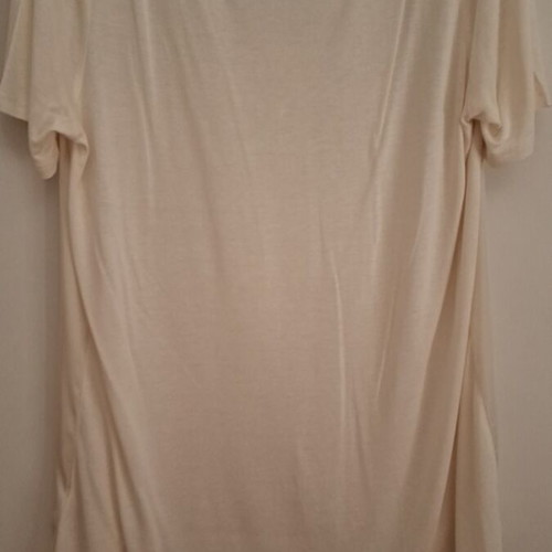 H&M blouse beige size M like new, loose fit