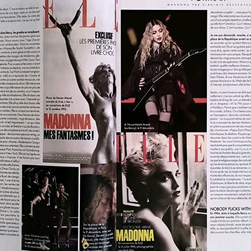 Elle France issue 3564 like new, 31-12-2015 with Madonna