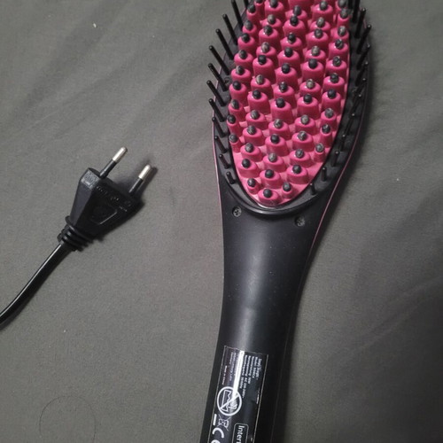 Simply Straight ceramic hair straightening brush