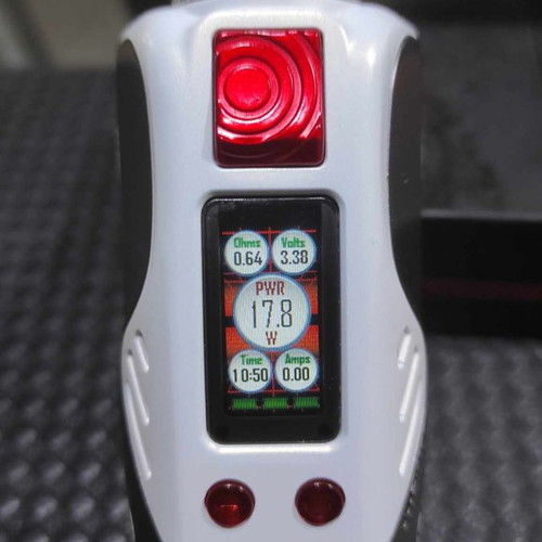 WISMEC box mod REULEAUX TINKER used, pearl white 300 watt