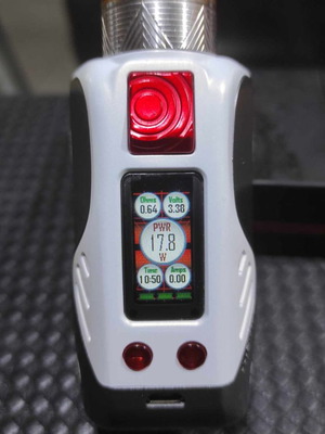 WISMEC box mod REULEAUX TINKER μεταχειρισμένο, pearl white 300 watt