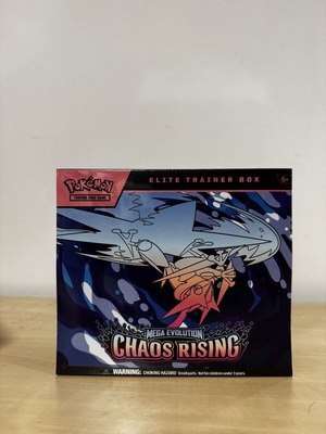 Pokemon TCG Mega Evolution Chaos Rising Elite Trainer Box new