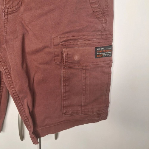 Funky Buddha men's bermuda shorts like new, red, size S