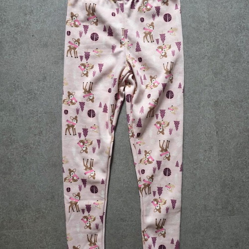 Girls' pink leggings