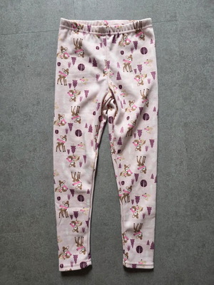 Girls' pink leggings