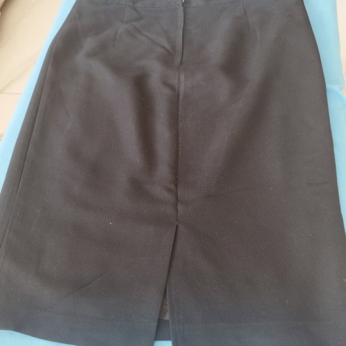 Vintage Veto women's black tailored suit set XL like new