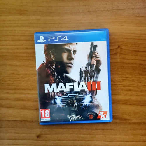 Mafia III PS4 game used, Greek edition