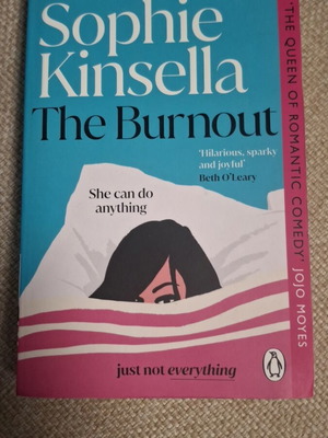 The Burnout book by Sophie Kinsella like new, English literature