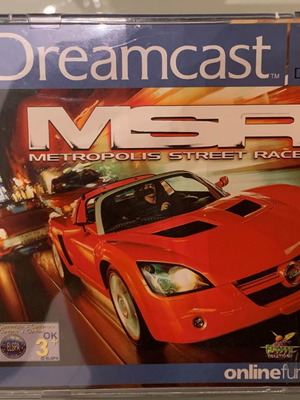 SEGA Dreamcast Metropolis Street Racer παιχνίδι μεταχειρισμένο