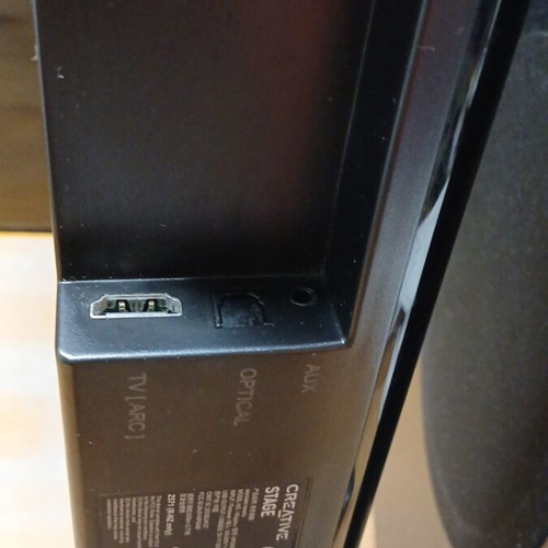 Creative sound bar μεταχειρισμένη με subwoofer και χειριστήριο