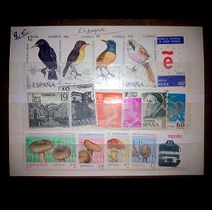 ΜΙΣΗ ΤΙΜΗ Ισπανία ασφραγιστα γραμματόσημα (2)