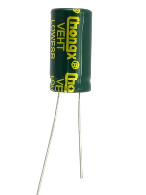 Chongx Electrolytic Capacitor 16V 2200uF, pack of 8