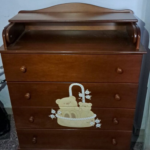 Wooden changing table dresser like new