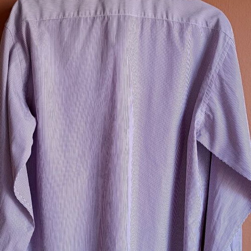 Artisti Italiani men's striped purple white shirt XXL like new