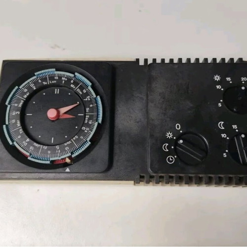 Legrand room thermostat used, weekly analog timer
