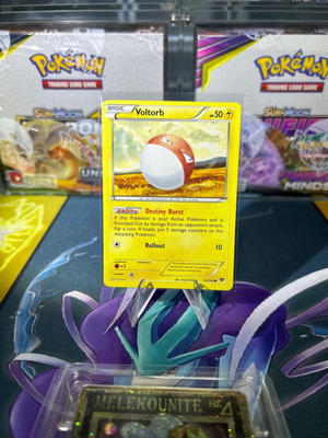 Pokemon card Voltorb XY 2014 mint condition sleeved