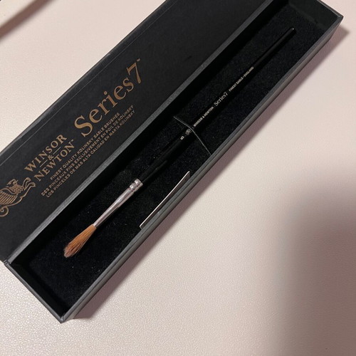 Winsor & Newton Series 7 No. 5 Kolinsky Sable Brush new in box
