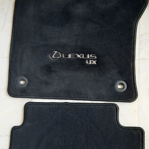 Lexus UX250 floor mats set of 4 used, genuine factory carpet