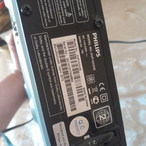DVD player used, functional