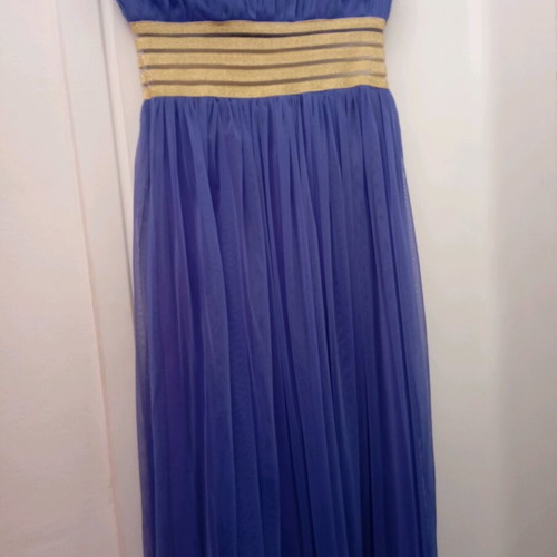 Purple gold evening dress like new size M