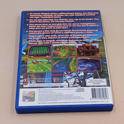 Roller Coaster Funfare PS2 used, good condition