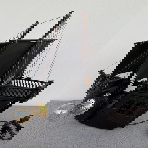 Καράβι-Φωτιστικό Καινούργιο Χειροποίητο Διακοσμητικό