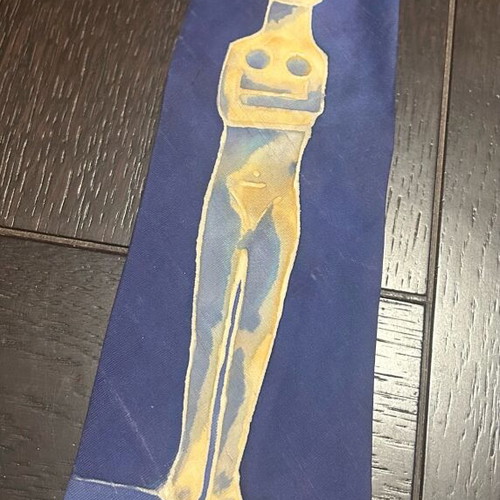 Vintage Personal Line tie like new with ancient designs