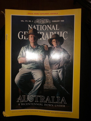 National Geographic magazine February 1988 used, Vol. 173 No. 2