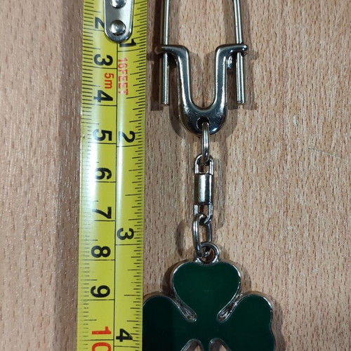 Panathinaikos old metal advertising keychain used