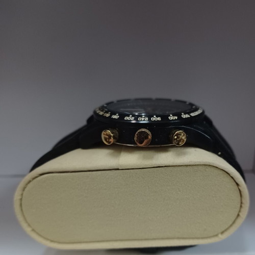 JAGA 10 ATM watch used, men's, black and gold