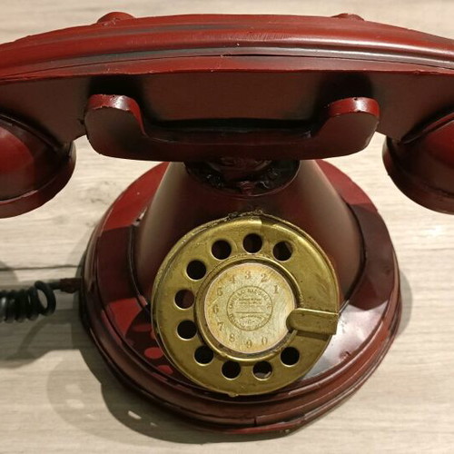 Vintage decorative telephone new