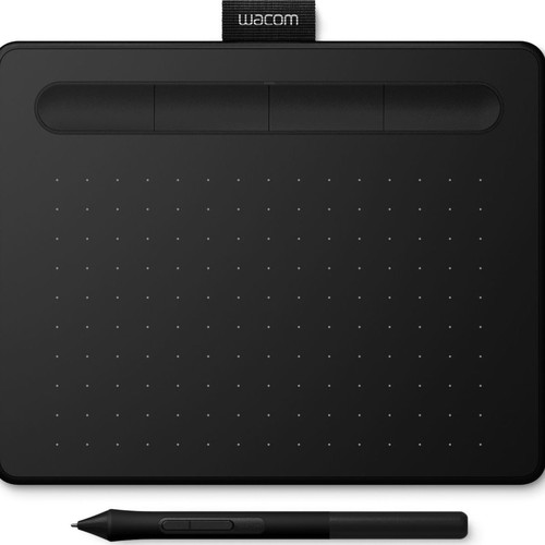 Wacom Intuos S drawing tablet used without 7" screen